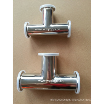 3A 304/316L Sanitary Stainless Steel Clamped Equal Tee